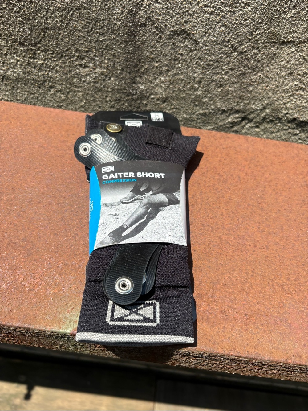Compression Socks  Gaiter Short Black Medium Outdoor Support Hiking Women 8-10